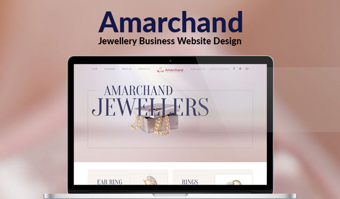 Jewellery Business Website Design